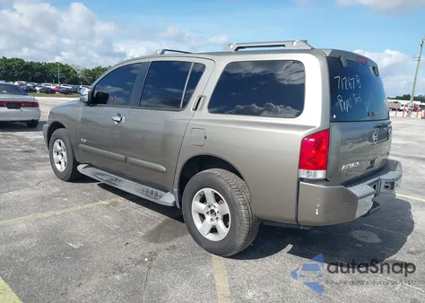 2006 Nissan Armada Se from USA, damaged, VIN 5N1AA08B56N712678